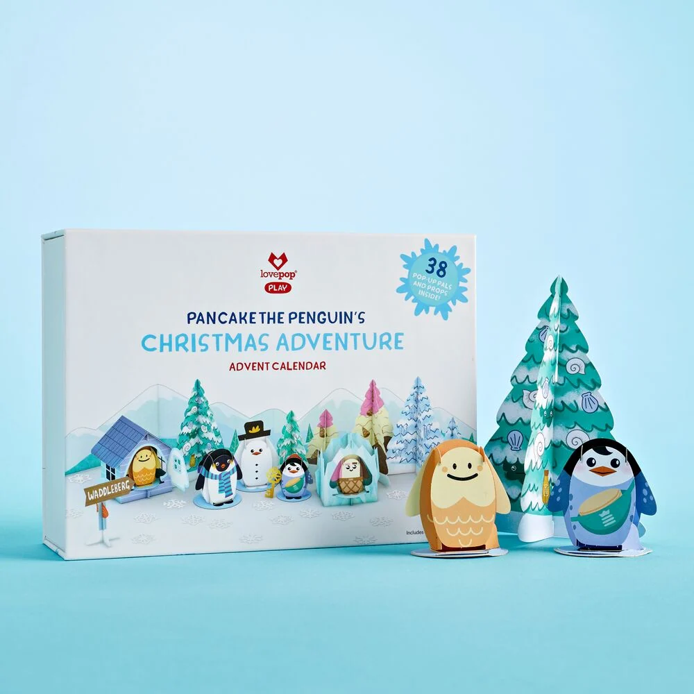 Lovepop Advent Calendar: Pancake the Penguin's Christmas Adventure