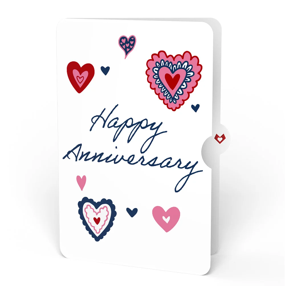 Lovepop Vintage Floral Love You Heart Anniversary Pop-Up Card and Sentiment Set - Image 4