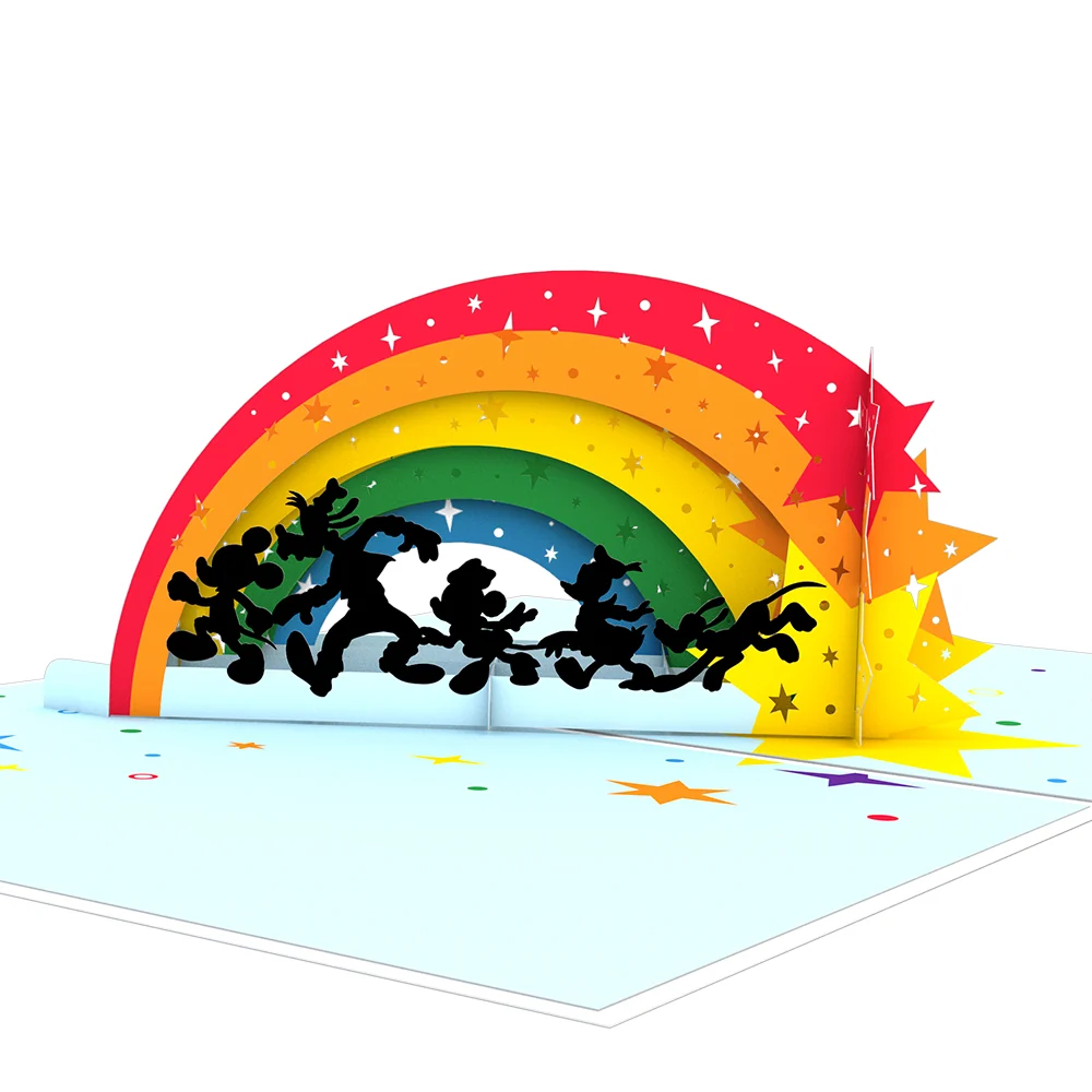 Lovepop Disney's Rainbow Magic Pop-Up Card - Image 2