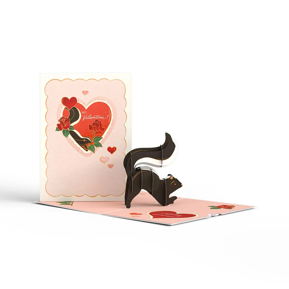 Lovepop Stinking Love You Skunk Valentine Pop-Up Card