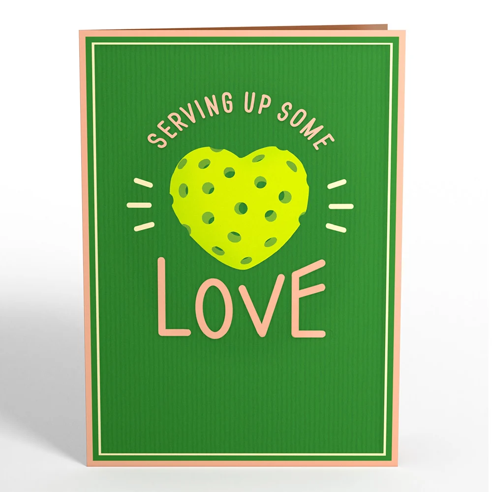 Lovepop I Dink You're the Best Pickleball Pop-Up Card - Image 5